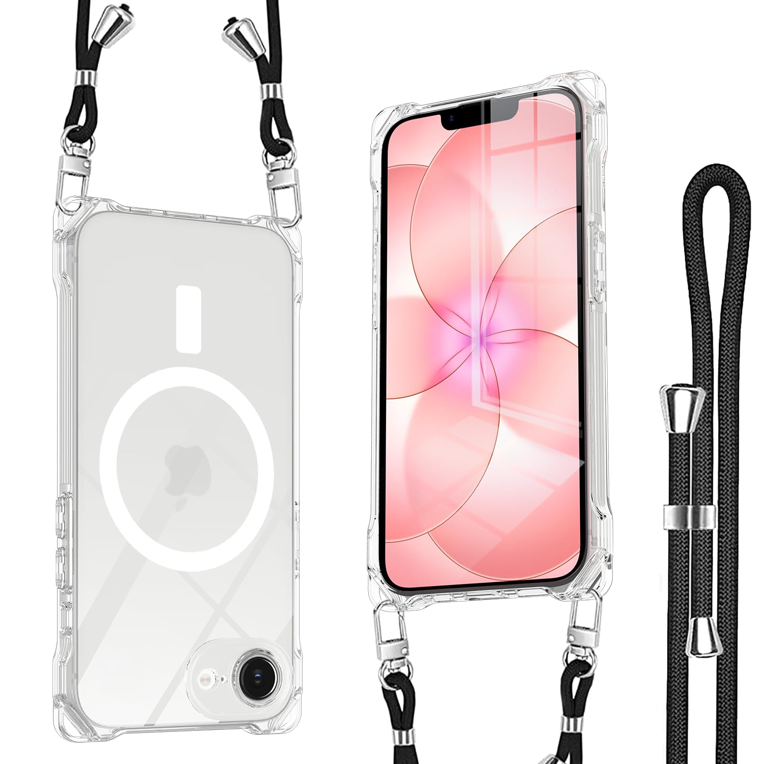 Amazon.co.jp: iPhone17e/16e ケース Magsafe対応 マグネット搭載